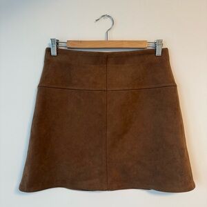 Max Studio Tan Mini Skirt